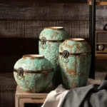Home DecorClay Terracotta PotsVases Minimalist Living Room Decor AccessoriesVase OrnamentsHome VasesGifts - Image 2
