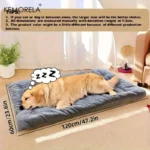 KEMORELA Extra Large Plush Dog Bed Sofa Thickened Super Soft Polyester Pet Mat Dog Crate Mat Bed For Small Medium Large Dog Bed - Image 6