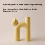 bright-yellow-cat-vase-can-be-grown-in-water