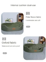 Dog Cushions Pet Bed Sofa Beds Large Dogs Fluffy Medium Blanket Pets Accessories Bad Mat Products Puppy Supplies Cats Small Big - Image 5