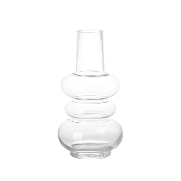 Sleek Modern Glass Flower Vase for Stylish Home Decor