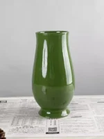 Jingdezhen Ceramic Vase Table Living Room Flower Arrangement Decorative Green Pot Succulent Altar Tea Room Zen Arrangement - Image 3