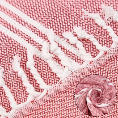 Cotton Turkish Beach Towel 100*180CM Sauna Spa Gym sports Fitness Fringed Bath Towel kitchen Soft Absorbent Quick drying towels