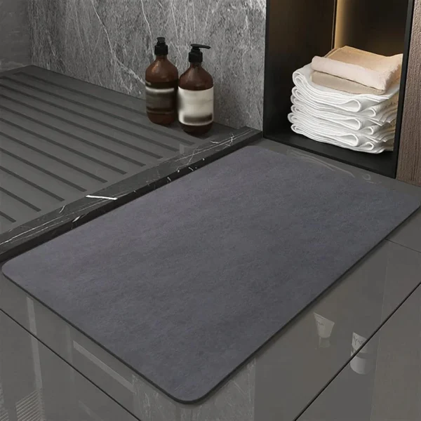 Non-Slip Bathroom Mat Soft Diatomite Mat Super Absorbent Bath Mat Quick Drying House Entrance Mat Kitchen Shower Rug baño