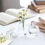 Transparent Glass Vase Retro Class Vase Pot Nordic Flower Bottle Retro Plants Glass Jar Wedding Decoration Home Decor florero - Image 3