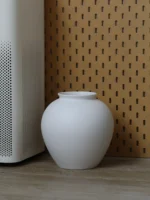 Wabi Sabi Large Cerc Flower Vase for Elegant Floral Display - Image 2