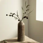 Elegant Round Ceramic Vase for Home & Office Decor - Image 2
