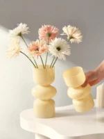 Nordic Ins Simple Luxury Glass Flower Vase Decorative Item High Aesthetic Value Fre Flower Arrangement Home Desktop Decorat... - Image 4