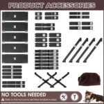 Elevate Your Pup's Comfort: 5-Step Washable Pet Stairs - Image 6