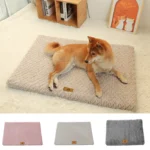 Orthopedic 3 D Foam Dog Bed with Washable Cover & Anti-Slip Base