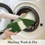 50x80cm Gift Leaf Bathmat Bathroom Rug Anti-slip Soft Ultrafine Fiber Water Absorbing Machine Washable Floor Mat Bath Tub Carpet - Image 6