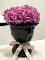 French Sle Cerc Flower Vase Handheld Bouquet Premium Feeling Nordic Sle Living Room Decorative Pieces Water Cultivation - Image 2