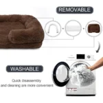 Dog Bed for Winter Puppy Bed Warm Sofa Pets Products Small Cats Mat Pet Supplies Large Baskets Beds Dogs Medium Kennel Big Home - Image 5