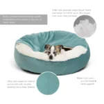 Orthopedic Bed For Dogs Puppy Cat Winter House Warm Mat Cushion Kennel For Indoor Dog Bed Pet Sofa Products Houses And Habitats - Image 6
