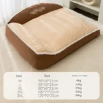 Autumn and Winter Kennel Medium Large Dog Golden Retriever Large Kennel Warm Thickened Dog Mat Cat Mattress Pet Cat Nest - Image 2