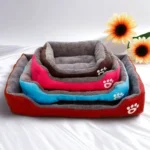 Cozy Corduroy Dog Bed & Cat Mat for Ultimate Comfort - Image 2
