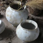 Surprisingly Silent Artistic Feeling Plant Pot Irregular Ceramic Pot Planter Flower Pot Hydroponic Flowers Handmade Arrangement - Image 4