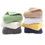 Bathroom Cotton Face Towel Strong Absorbent Soft Non-shedding Adult Towel Thickened Box in Two Packs - Image 4