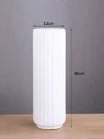 Minimalist Rattan Iron Art Vase for Elegant Floral Displays - Image 5