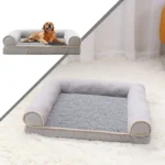 Pet Dog Bed Sofa Deep Sleep Memory Foam Dog Bed Small Medium Large Square Thickened Warm Mat Kennel Dog Products - Image 5