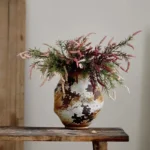 Jingdezhen Retro Wabi-sabi Rough Ceramic Handmade Vase B&B Pottery Jar New Chinese Style Dried Flower Succulent Flower Pot Home - Image 3