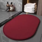 8mm Quick Dry Braided Standing Rug Bathroom Door Mat Water Absorbent Shower Non-slip Bath Mat - Image 6
