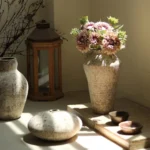 Retro Vase Coarse Ceramic Wabi-sabi Style B&B Pot New Chinese Ceramic Insert Dry Flower Ware Balcony Flower Pot Home Furnishings - Image 3