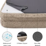 Dog Bed for Winter Puppy Bed Warm Sofa Pets Products Small Cats Mat Pet Supplies Large Baskets Beds Dogs Medium Kennel Big Home - Image 3