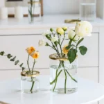 Nordic Simple Creative Transparent Glass id Cover Vase Living Room Fre Flower Water Cultivation Plant Fixing Decoration - Image 5