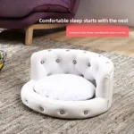 Luxury Diamond Dog Sofa: Chic All-Season Comfort for Pets - Image 5