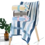 Luxury Hotel Spa Bath Towel Turkish Cotton Bath Towels Natural Ultra Absorbent Eco-Friendly Beach towel Bathroom Sets For home - Image 2