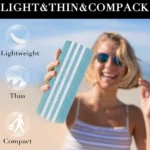 Turkish Beach Towel100x180cm100% Cotton Sand Free Quick Dry Swim Towel Extra Large Light Travel for Adults Beach Towel - Image 3