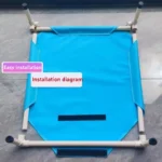 Portable Elevated Dog Bed for Camping & Travel Comfort - Image 5