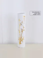 Minimalist Rattan Iron Art Vase for Elegant Floral Displays - Image 4