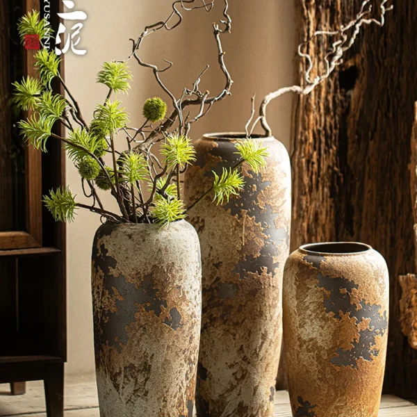Minimalist Large Cerc Flower Vase for Stunning Home Accents