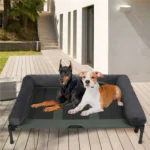 Ultimate XXL Raised Dog Bed with Cooling Plush Comfort - Image 2