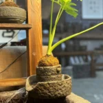 Charming Retro Stone Mill Ornament for Tea Lovers' Decor