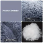 Cozy Round Plush Dog & Cat Bed for Ultimate Warmth & Style - Image 4