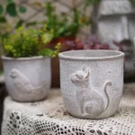 Charming Bird Cement Planters - Whimsical Succulent Pots - Image 5