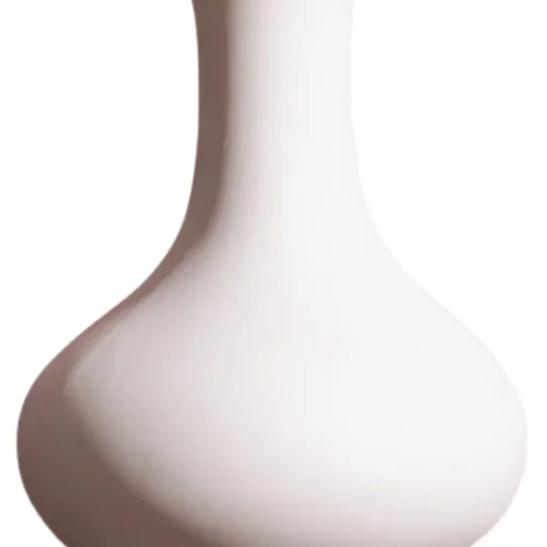 Minimalist Elegance: Modern Mat Cerc Flower Vase for Home Decor