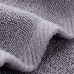 Set of 2 Turkish Cotton Bath Towel Adult Soft Absorbent Towels Bathroom Sets Large Beach Towels Luxury Hotel Spa Towels For Home - Image 2