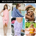 Turkish Beach Towel100x180cm100% Cotton Sand Free Quick Dry Swim Towel Extra Large Light Travel for Adults Beach Towel - Image 5