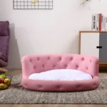 Luxury Diamond Dog Sofa: Chic All-Season Comfort for Pets - Image 3