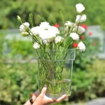 Acrylic Flower Buet Plastic Flower Vase Fre Flowers Dried Flowers Arrangement Home Decoration PET Material Flower Pot - Image 5