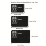 Solid color diatom mud bathroom anti-slip mat shower room door absorbent foot mat dirt-resistant toilet mat door mat - Image 3