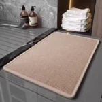 8mm Quick Dry Braided Standing Rug Bathroom Door Mat Water Absorbent Shower Non-slip Bath Mat - Image 4