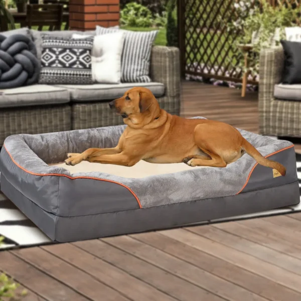 Ultimate Comfort Orthopedic Dog Bed with Removable Cover