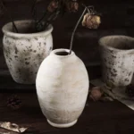 Jingdezhen-vintage hand-painted ceramic vase, dried flowers, flower arrangement, living room ornaments - Image 2