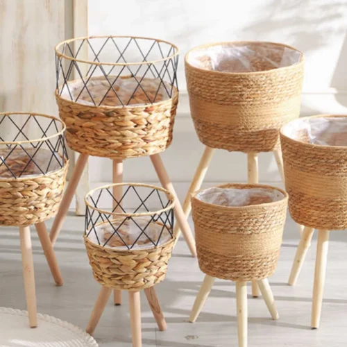 Nordic Sle Gourd Flower Basket - Minimalist Home Decor Pot