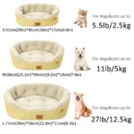 Winter Dog Bed Imitation Cotton Velvet Dogs Mat Beds Fluffy Soft High Rebound Pet Bed For All-season Pet Dog Accessories - Image 6